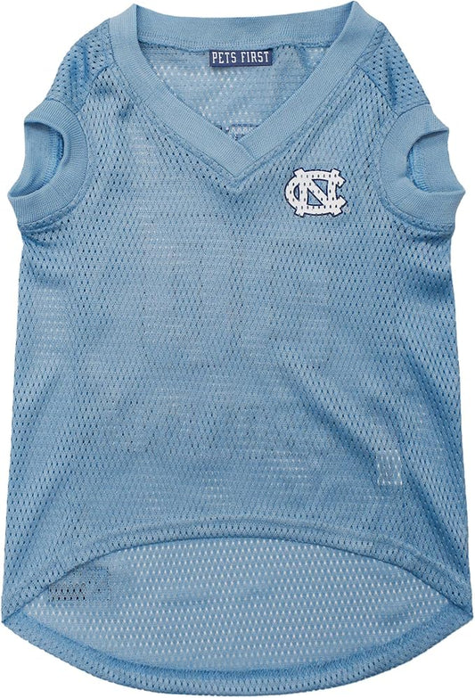 Pets First NCAA North Carolina Tar Heels Basketball Jersey for Dogs & Cats, Small - Licensed North Carolina Tar Heels Pet Tank Jersey (UNC-4020-SM)
