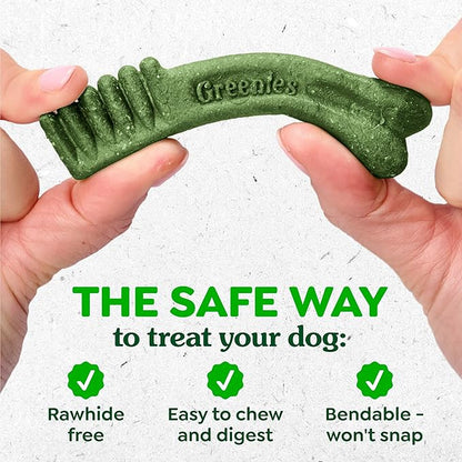 Greenies Veterinarian-Recommended Adult Natural Dental Dog Treats Teenie Size, Weight Management Dog Dental Chews, 27 oz. Pack, 96 Count