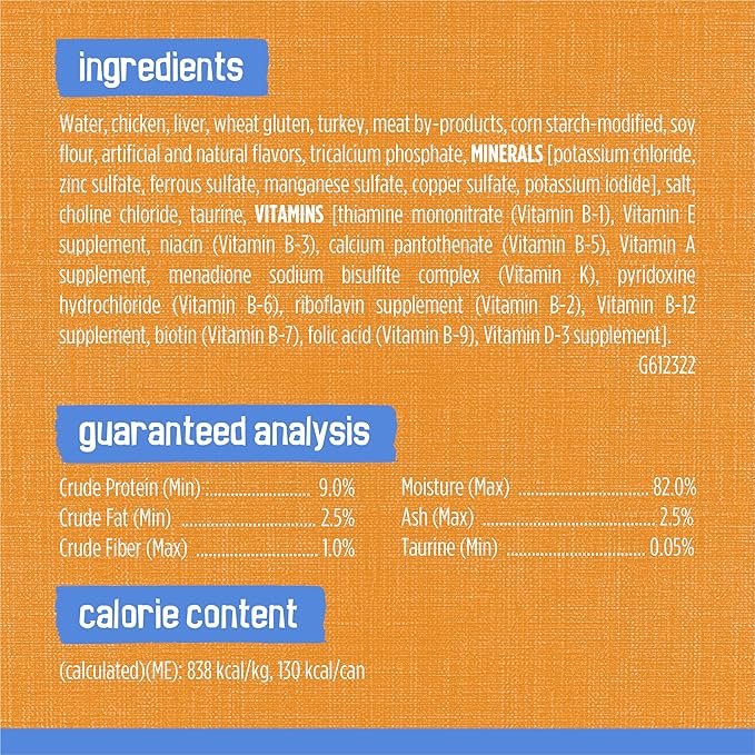 Friskies Purina Shreds with Chicken in Wet Cat Food Gravy - (Pack of 48) 5.5 oz. Cans