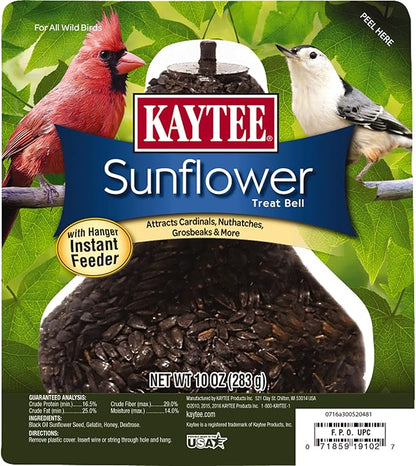 Kaytee Wild Bird Sunflower Treat Bell