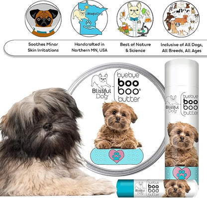 The Blissful Dog Lhasa Apso Boo Boo Butter, 4-Ounce