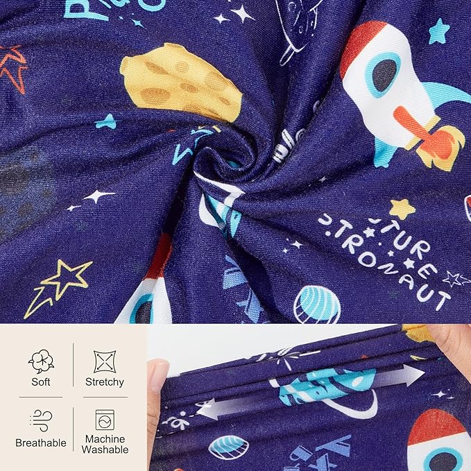Bienbee Dog Pajamas, 4 Pack Dog Recovery Suit Shedding Suit Cute Soft Puppy Clothes Dogs Pjs Onesies Jammies Adjustable Breathable & Stretchy Clothes for Small Medium Large Dogs Girl Boy Puppy-XS