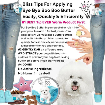 The Blissful Dog Bichon Frise Boo Boo Butter, 8-Ounce