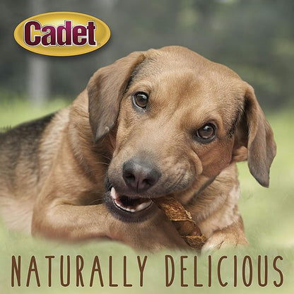 Cadet Gourmet Triple Chews Long-Lasting Pork Hide Sticks with Sweet Potato and Chicken,Healthy Dog Treats for Small & Large Dogs,6 Count (Pack of 2)