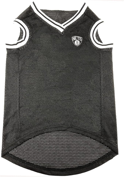NBA PET Jersey Brooklyn NETS Basketball Dog Jersey, Small. Best Licensed Basketball Jersey for The Real Four-Legged Fan!