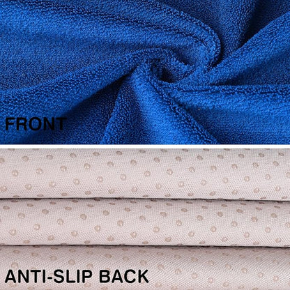 Leader Accessories Towel Car Seat Cover Waterproof Blue for Truck SUV Front Seat Machine Washable - After The Gym, Runs, Swimming, Surfing