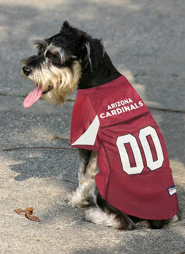 NFL Arizona Cardinals Dog Jersey - X-Small, Football Jersey Costume for Dogs & Cats