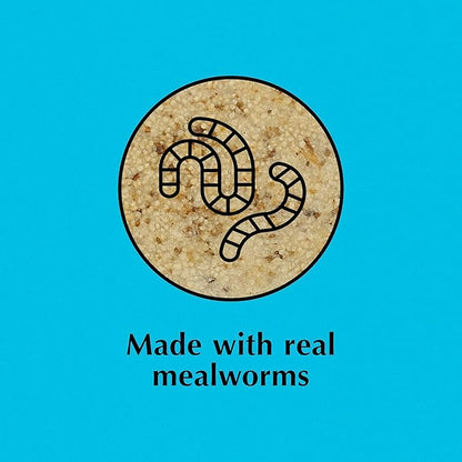 C&S Mealworm Suet Treat, Suet Cakes for Wild Birds, 11 Ounces