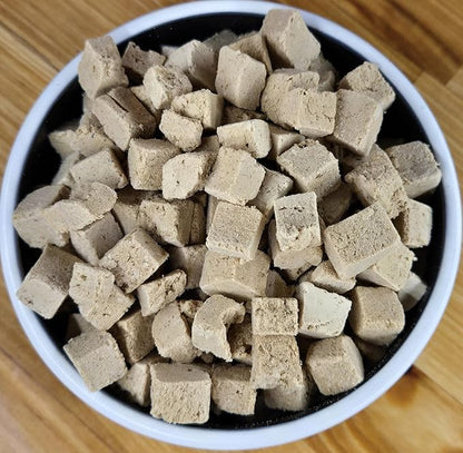 Shepherd Boy Farms Freeze Dried Raw Dog Food, Chicken Recipe, All Natural, No Synthetics, Made in USA with Goat's Milk & Organic Produce, High Protein, Complete Meal (14oz)