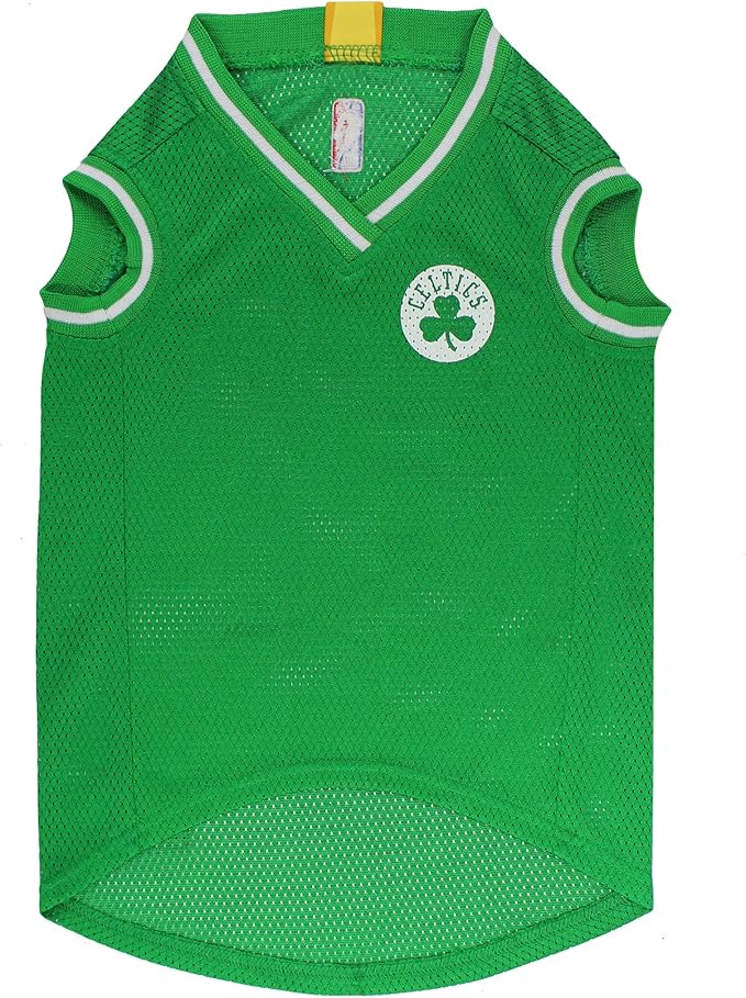 Pets First NBA BOSTON CELTICS DOG Jersey, Medium - Tank Top Basketball Pet Jersey