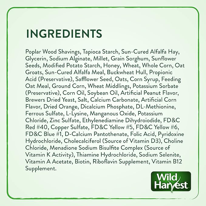 Wild Harvest Stuffed Logz 1 Count, Edible Treat for Rabbits, Guinea Pigs and Chinchillas, Artificial Peanut Butter Flavor (Pack of 2)