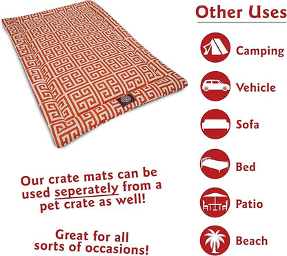 30" Towers Orange Crate Dog Bed Mat By Majestic Pet Products