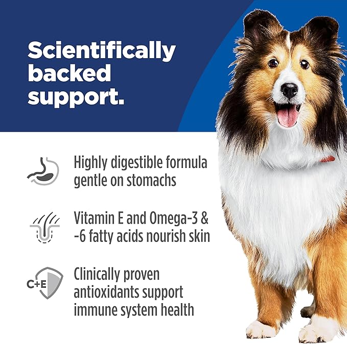 Hill's Science Diet Adult Sensitive Stomach & Skin Dry Dog Food, Chicken, 36 lb. Bag