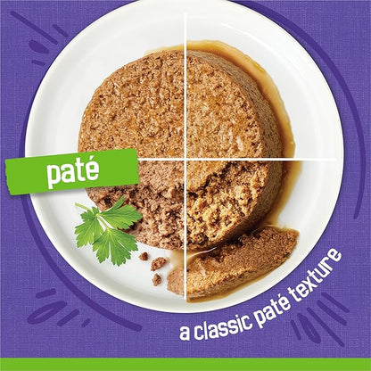 Purina Friskies Pate Wet Cat Food Variety Pack Seafood and Chicken Pate Favorites - 48 ct. Can