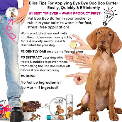 The Blissful Dog 8 oz TIN Vizsla Booboo Butter