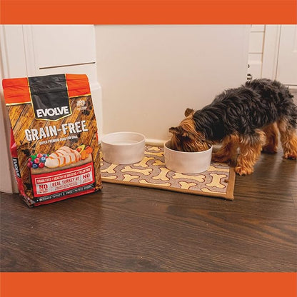 Evolve Grain Free Deboned Turkey & Sweet Potato Recipe Dog Food, 4 lb.