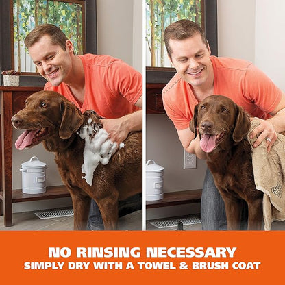 Wahl Waterless Shampoo for Animals, No Rinse | Oatmeal & Coconut Lime Verbena | Conditioning & Detangling | For Dogs, Cats & Horses | 7.1 Oz