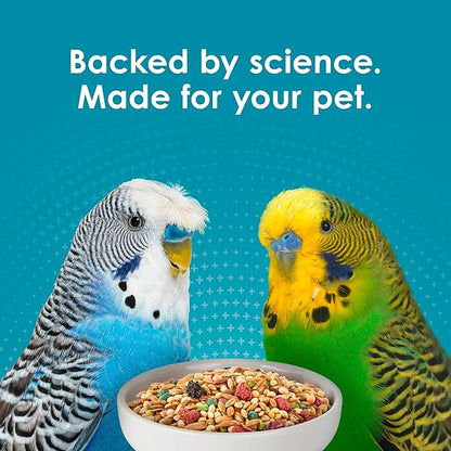 Kaytee Forti-Diet Pro Health Nourish+Protect Parakeet Food,Comprehensive Nutrition Backed by Science,Digestive Health,Immune Support,4 pounds,(Pack of 2)