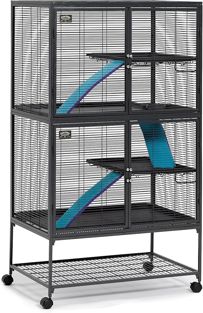 MidWest Homes for Pets Ferret Nation Ramp Cover (3-Pack) for Ferret Nation & Critter Nation Small Animal Cages | Ramp Measures 18.25L x 5.5W - Inches