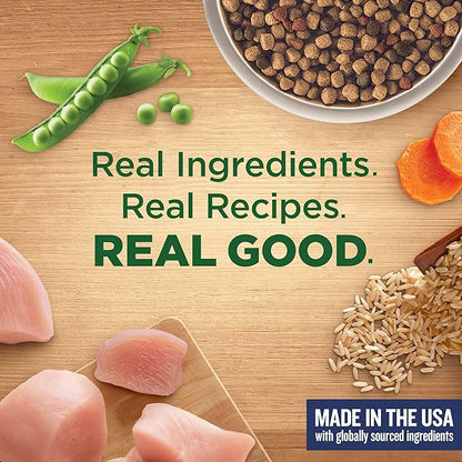 Nutrish Rachael Ray Adult Dry Dog Food Real Chicken & Veggies Recipe, 40 lb. Bag (Packaging May Vary)