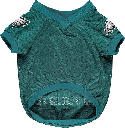 NFL Philadelphia EAGELS Raglan Jersey Fly Eagles Fly - Small. Cutest Football Jersey for Dogs & Cats