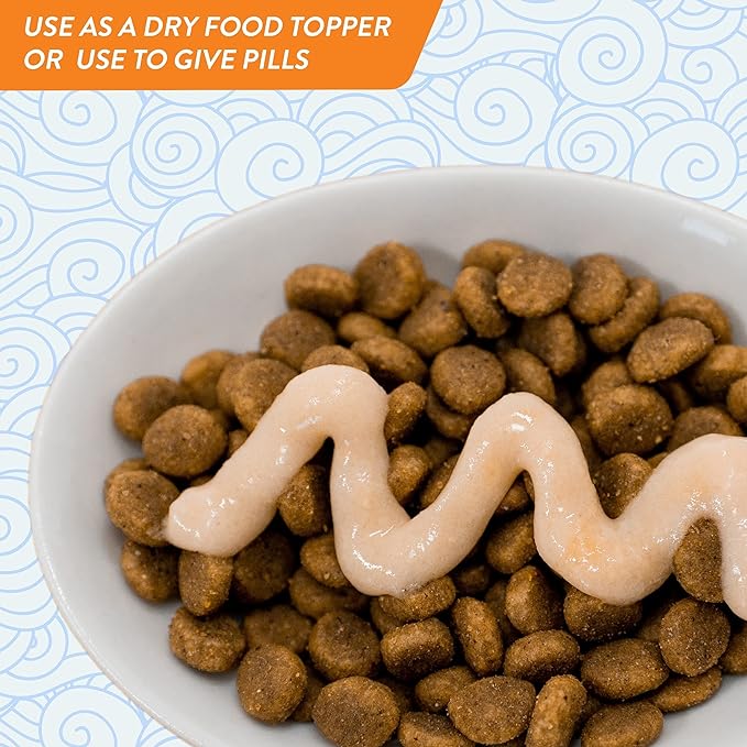 INABA Churu Cat Treats, Grain-Free, Lickable, Squeezable Creamy Purée Cat Treat/Topper with Vitamin E & Taurine, 0.5 Ounces Each Tube, 48 Tubes (4 per Pack), Chicken with Cheese Recipe