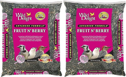 Wild Delight Fruit N' Berry Bird Food, 5 lb (Pack of 2)