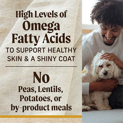 Merrick Healthy Grains Premium Adult Dry Dog Food, Wholesome And Natural Kibble With Chicken And Brown Rice - 4.0 lb. Bag