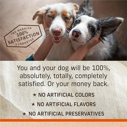 Merrick Lil’ Plates Grain Free Dry Dog Food For Small Dogs, Texas Beef And Sweet Potato Kibble With Raw Bites - 10.0 lb. Bag