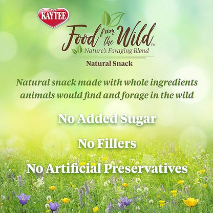 Kaytee Food from The Wild Natural Snack for Pet Rabbits, Guinea Pigs and Other Small Animals, 1 Ounce (Pack of 2)