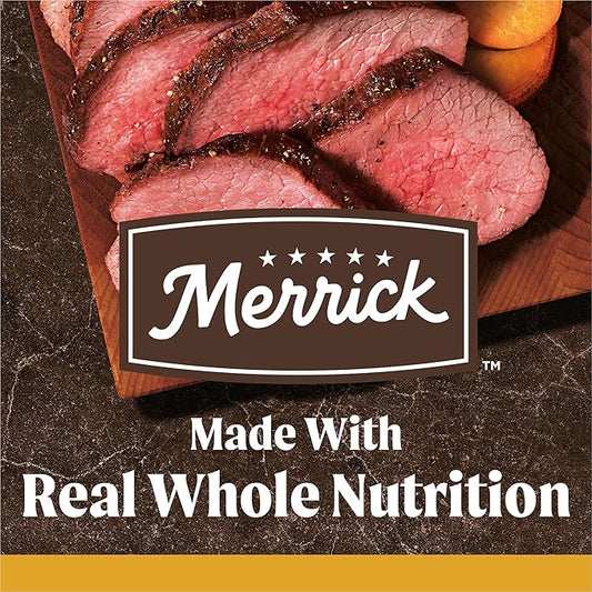 Merrick Premium Grain Free Dry Dog Food Weight Management Dog Food, Wholesome And Natural Kibble, Healthy Weight Recipe - 22.0 lb. Bag