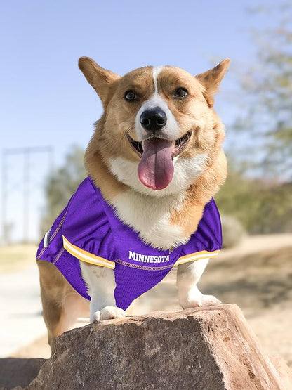 NFL MINNESOTA VIKINGS DOG Jersey, Large