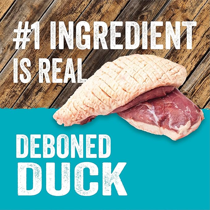 Evolve Grain Free Deboned Duck, Sweet Potato & Venison Recipe Dry Dog Food, 11lb.