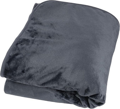Lavish Home Waterproof Blanket - 80x80 King-Size Blanket for Kids, Pets, and Outdoors - Throw for Bed, Couch, Chair and Car (Gray)