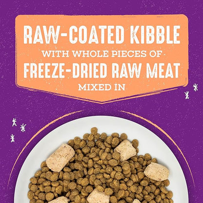 Stella & Chewy's Raw Blend Premium Kibble Cat Food – Grain Free, Protein Rich Meals – Wild-Caught Fish Recipe – 5 lb. Bag