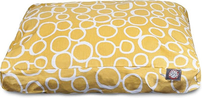 Majestic Pet Fusion Yellow Large Rectangle Pet Bed