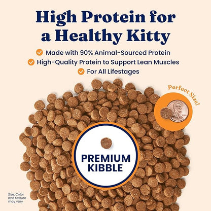Solid Gold High Protein Dry Cat Food - Grain Free & Gluten Free Chicken Cat Dry Food w/Probiotics for Gut Health & Digestion - High Fiber & Omega 3 - Low Carb Kibble for All Ages - 6LB
