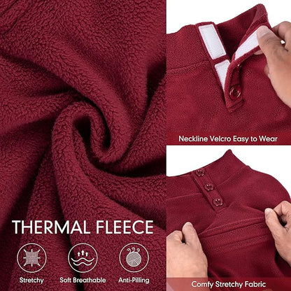 cyeollo XS Dog Pajamas, Fleece Dog Pjs Thermal Doggie Onesie Soft Stretchy Doggie Sweater Pet Jammies Clothes for Puppy Dogs Female & Male, Burgundy XS