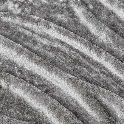 Amazon Basics Throw Blanket, Ultra-Soft Flannel Fleece Blanket, Lightweight Cozy for Couch Sofa Bedroom, Fade-Resistant Fabric, 50 x 60 Inches, Gray