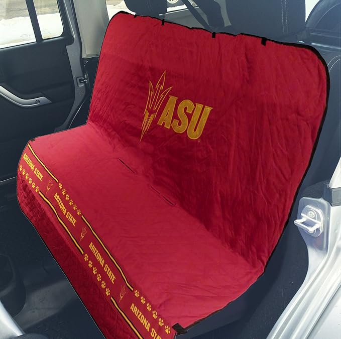 Pets First Collegiate Arizona State Sun Devils Pet Car Seat Cover