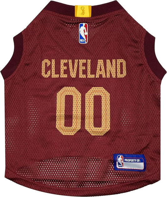 NBA CLEVELAND CAVALIERS DOG Jersey, X-Small - Tank Top Basketball Pet Jersey