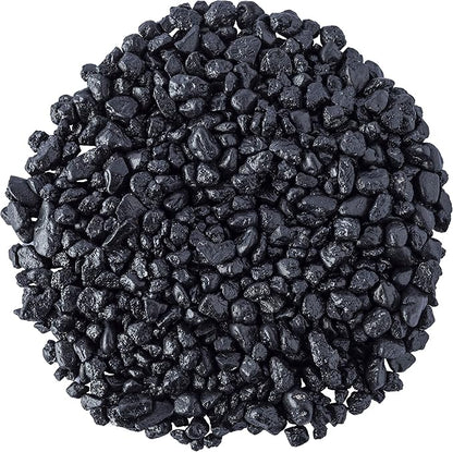 Glofish Aquarium Gravel, Solid Black, 5-Pound Bag