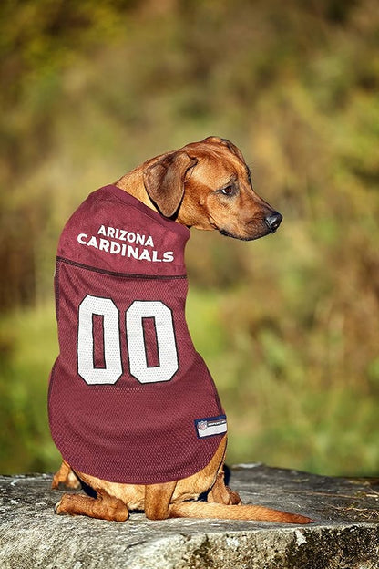NFL Arizona Cardinals Dog Jersey - X-Small, Football Jersey Costume for Dogs & Cats