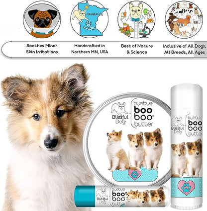 The Blissful Dog 4 oz TIN Shetland Sheepdog Booboo Butter