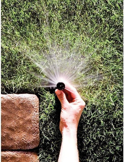 Rain Bird 1804HEVNPR Pressure Regulated Max Efficiency Professional Pop-Up Sprinkler with SAM Check Valve, Adjustable 0° - 360° Pattern, 12'-15' Spray Distance, 4" Pop-Up Height