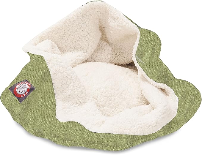 Majestic Pet 17 inch Villa Navy Burrow Cat Bed