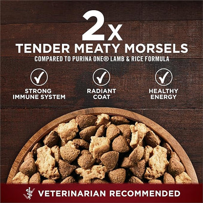 Purina One True Instinct Lean Muscle Support With Real Beef Natural With Added Vitamins, Minerals and Nutrients High Protein Dog Food - 3.8 lb. Bag