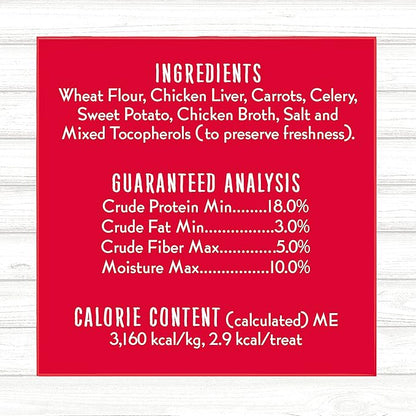 Charlee Bear Chicken Soup & Garden Veggie Dog Treats 16 oz. Bag (Pack of 2)
