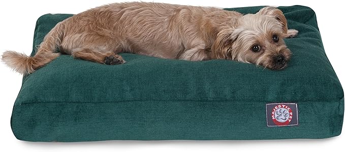 Majestic Pet Villa Rectangle Dog Bed Washable – Non Slip Comfy Pet Bed – Crate Bed with Removable Washable Cover – Kennel Bed for Sleeping, Polyester Fiber, X-Large, Marine