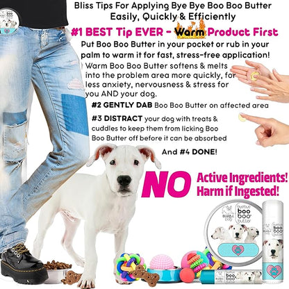 The Blissful Dog Dogo Argentino Boo Boo Butter, 4-Ounce